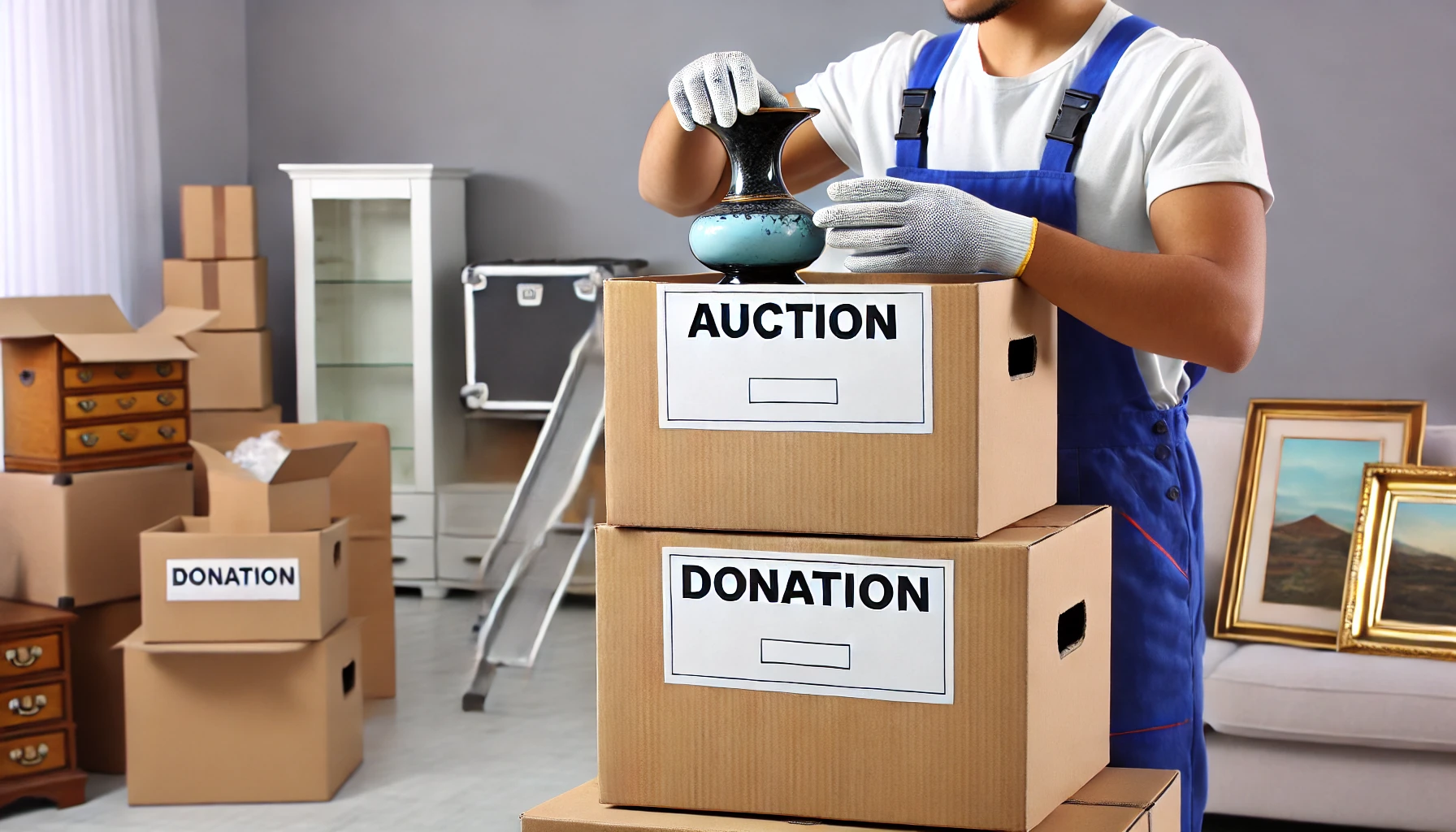 denver moving llc estate sale services auction, donation, disposal, hauling, logistics